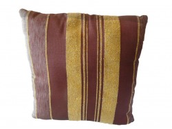 Handmade silk cushion
